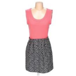I ❤️ Ronson Mixed Print Dress